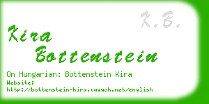 kira bottenstein business card